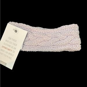 Krochet Kids hand knitted headband NWT